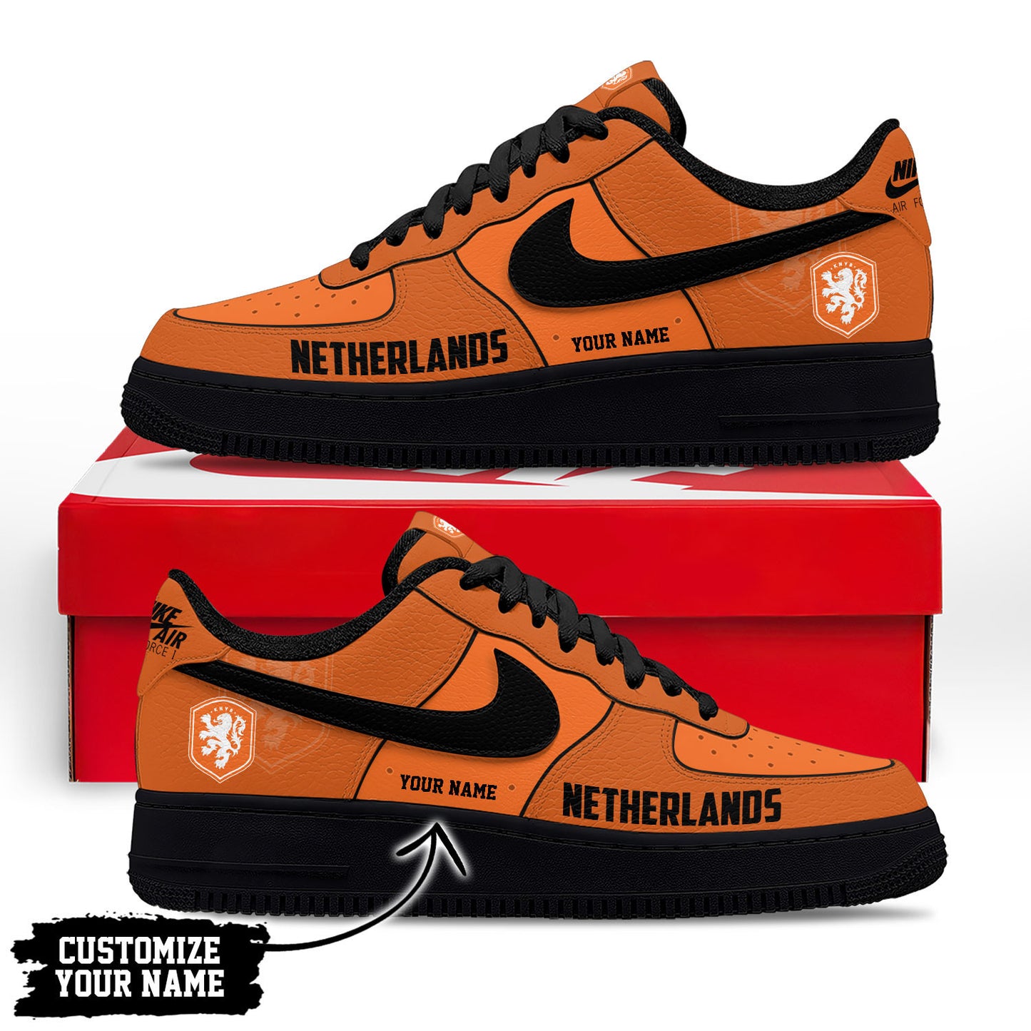 Netherlands Air Low-Top Sneakers 2026