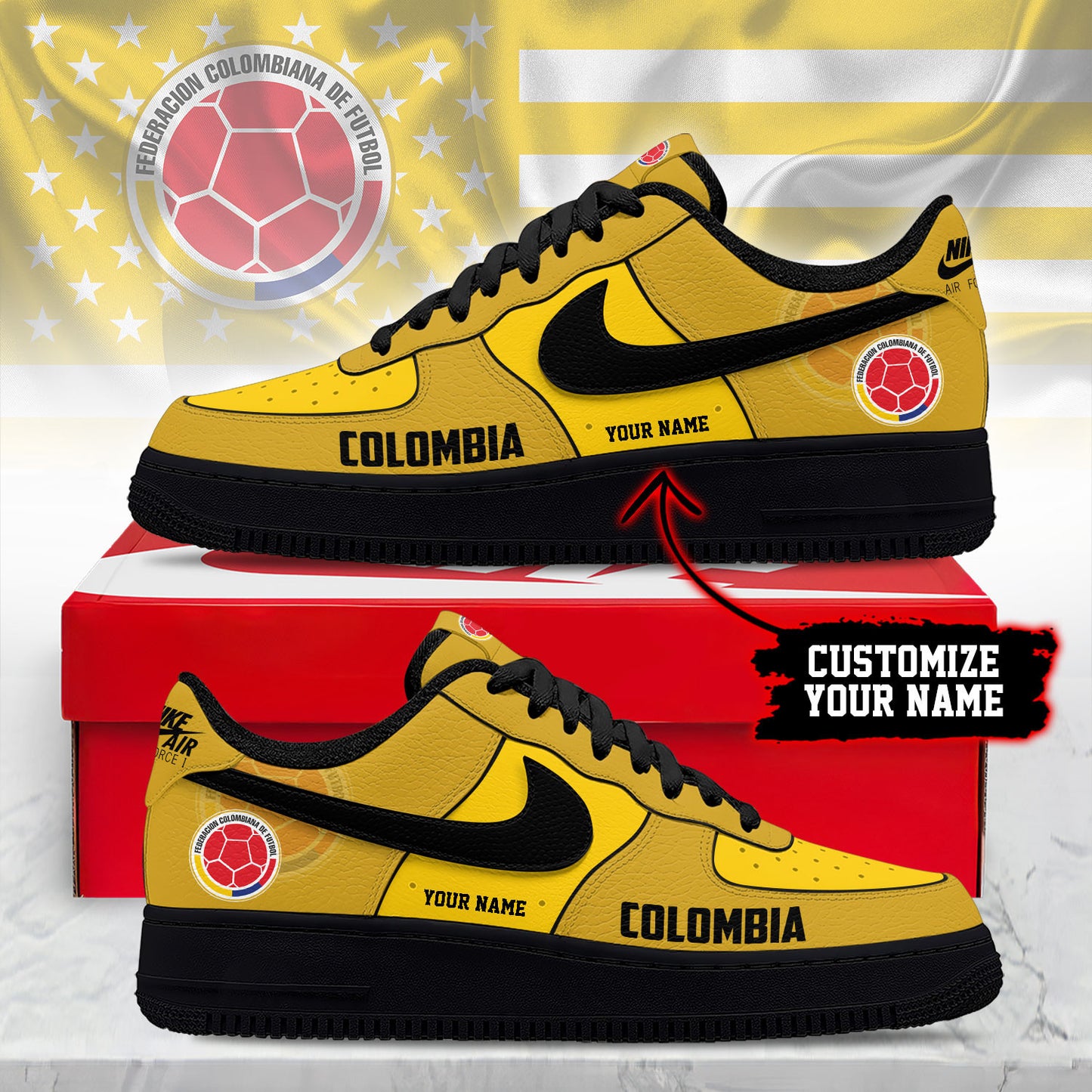 Colombia Air Low-Top Sneakers 2026