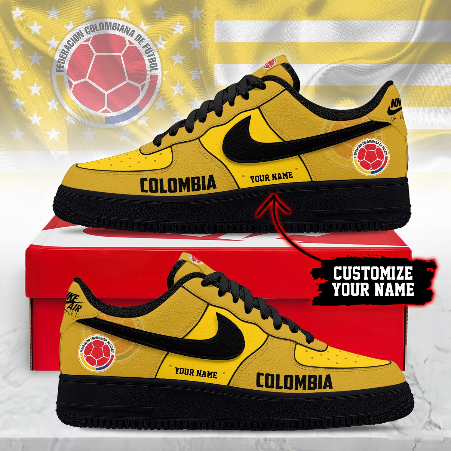 Colombia Air Low-Top Sneakers 2026
