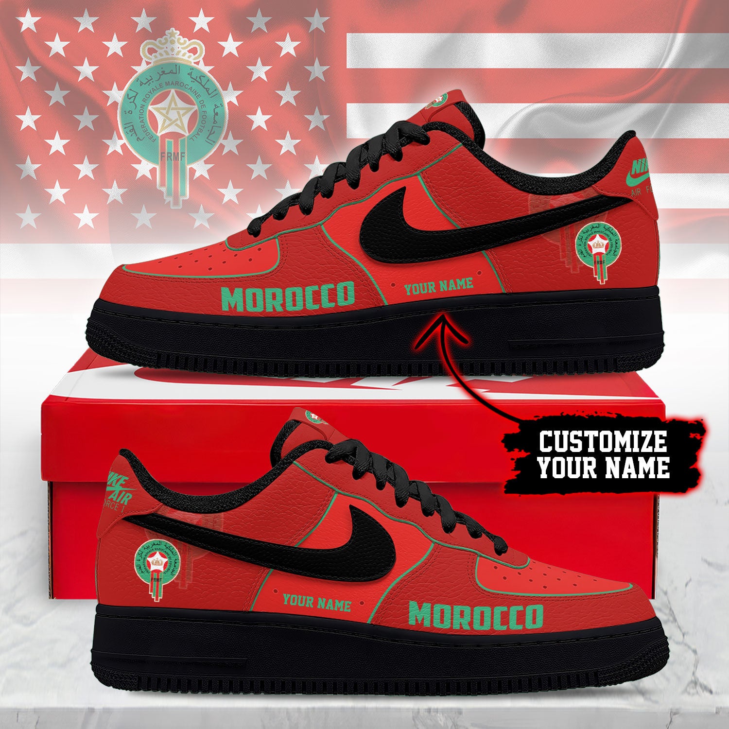 Morocco Air Low-Top Sneakers 2026