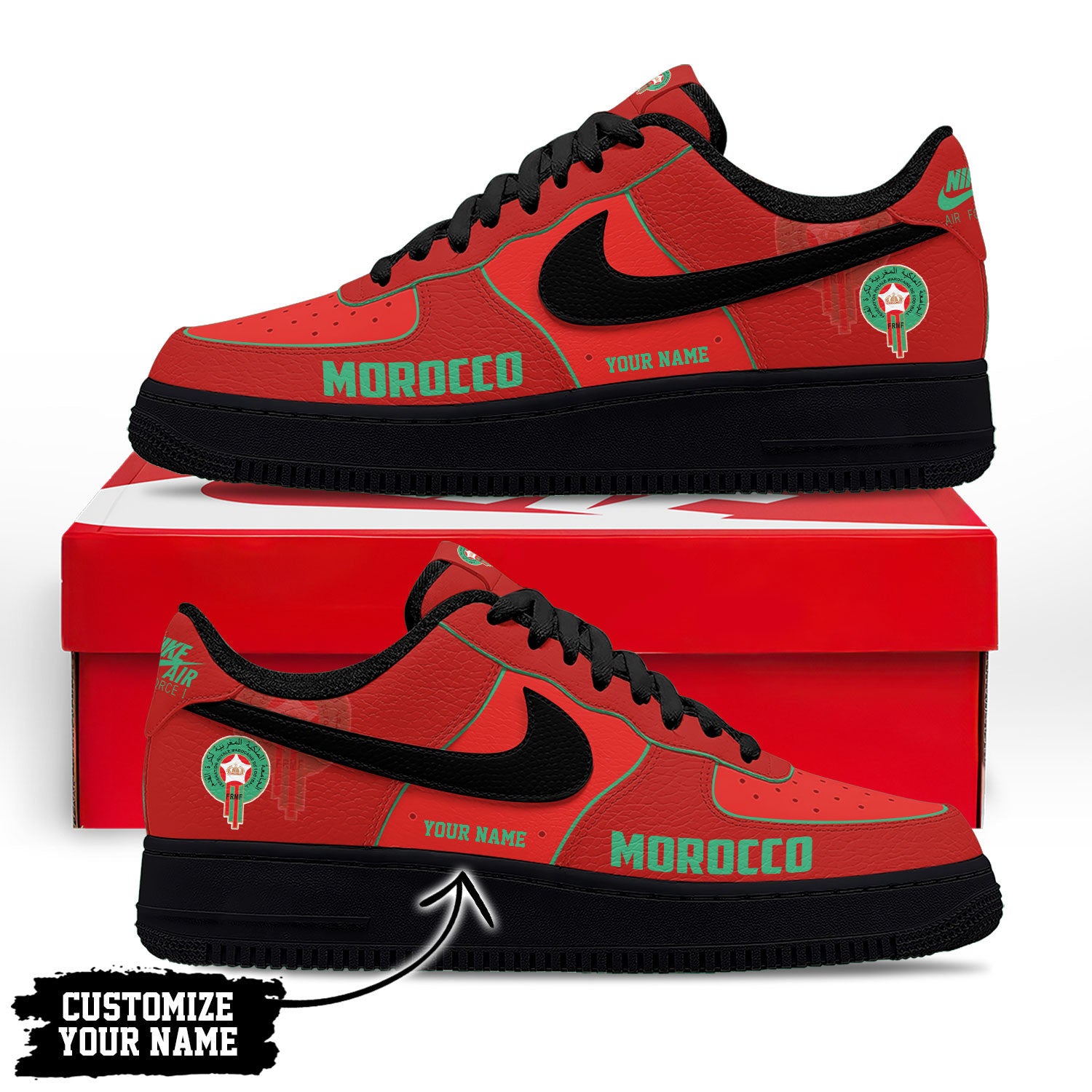 Morocco Air Low-Top Sneakers 2026