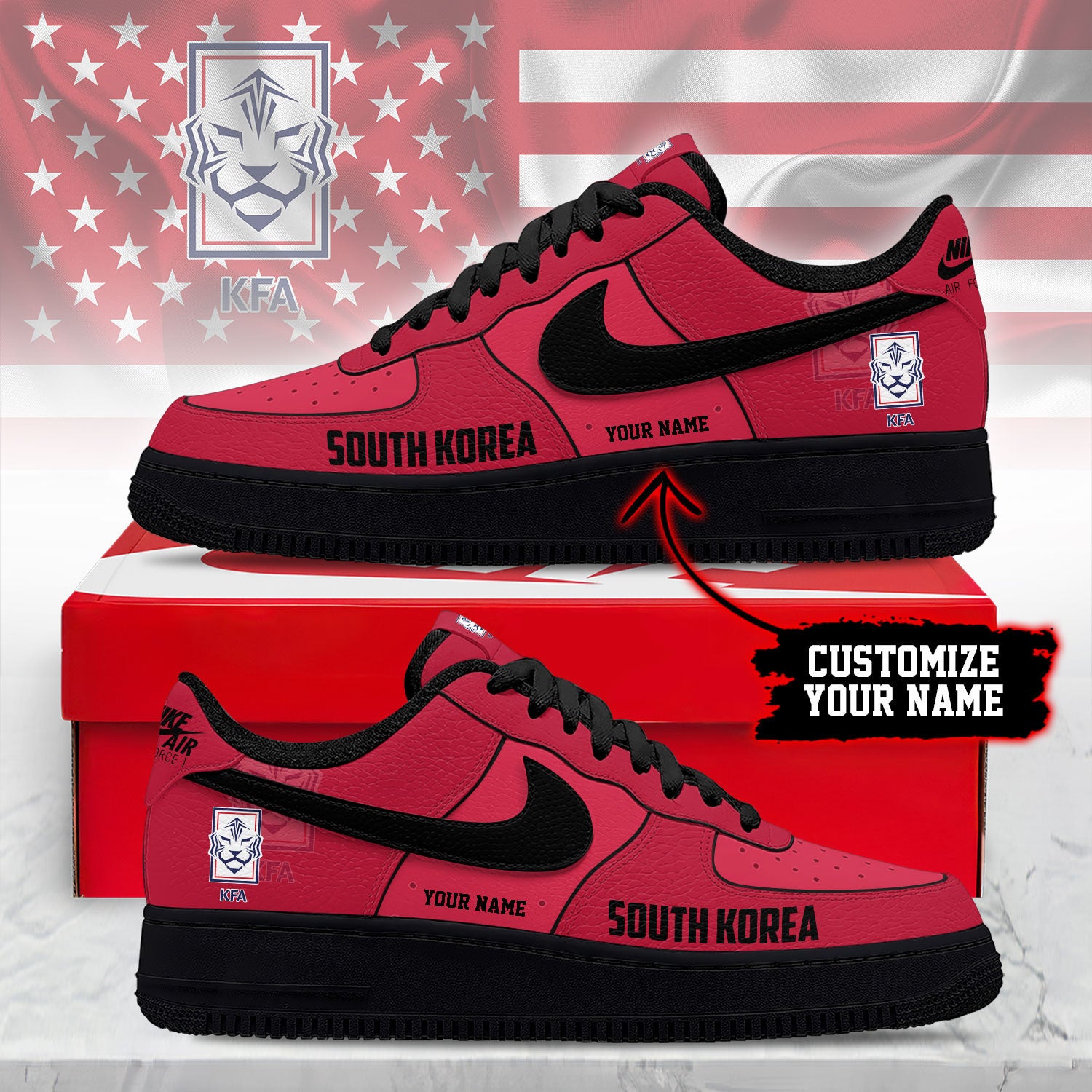 South Korea Air Low-Top Sneakers 2026