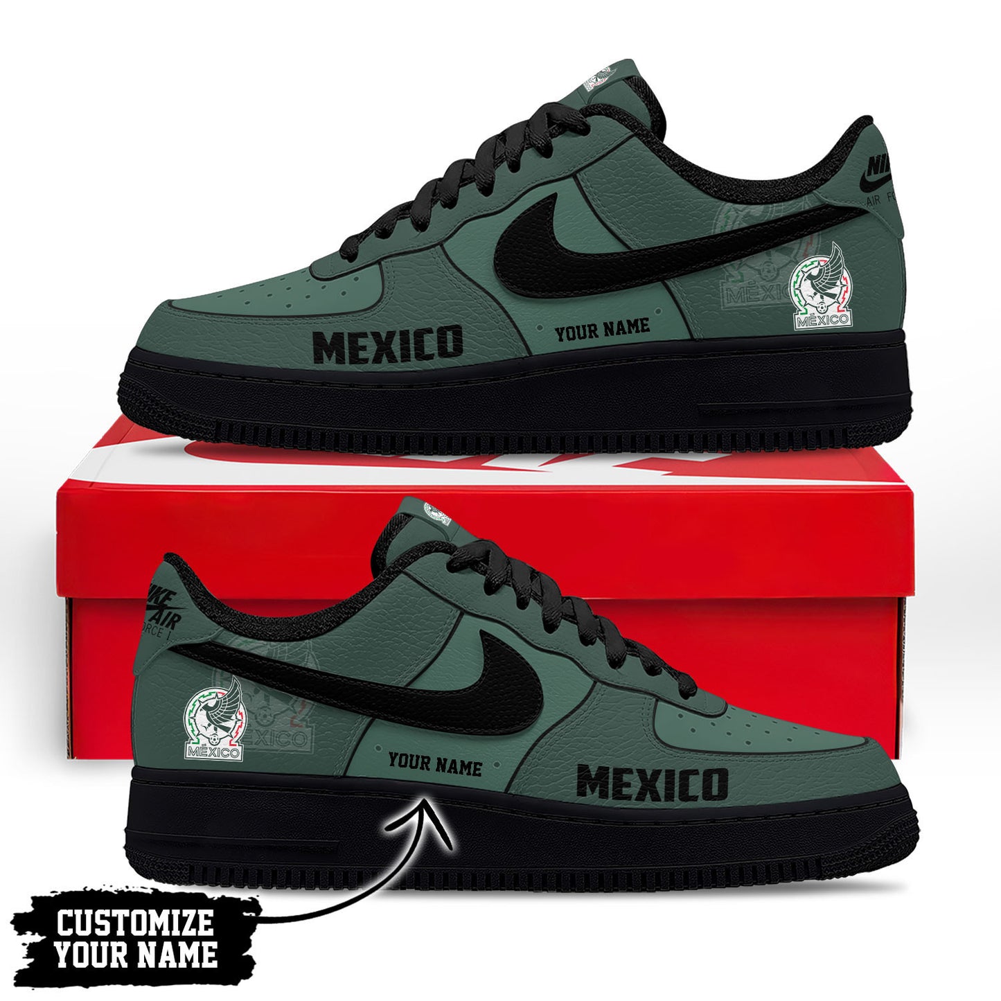 Mexico Air Low-Top Sneakers 2026