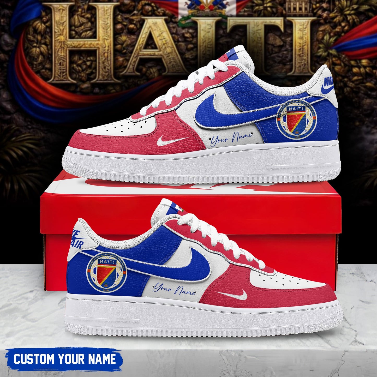 Haiti Air Low-Top Sneakers 2026