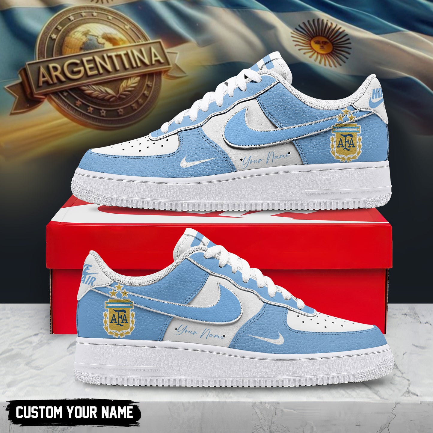 Argentina Air Low-Top Sneakers 2026