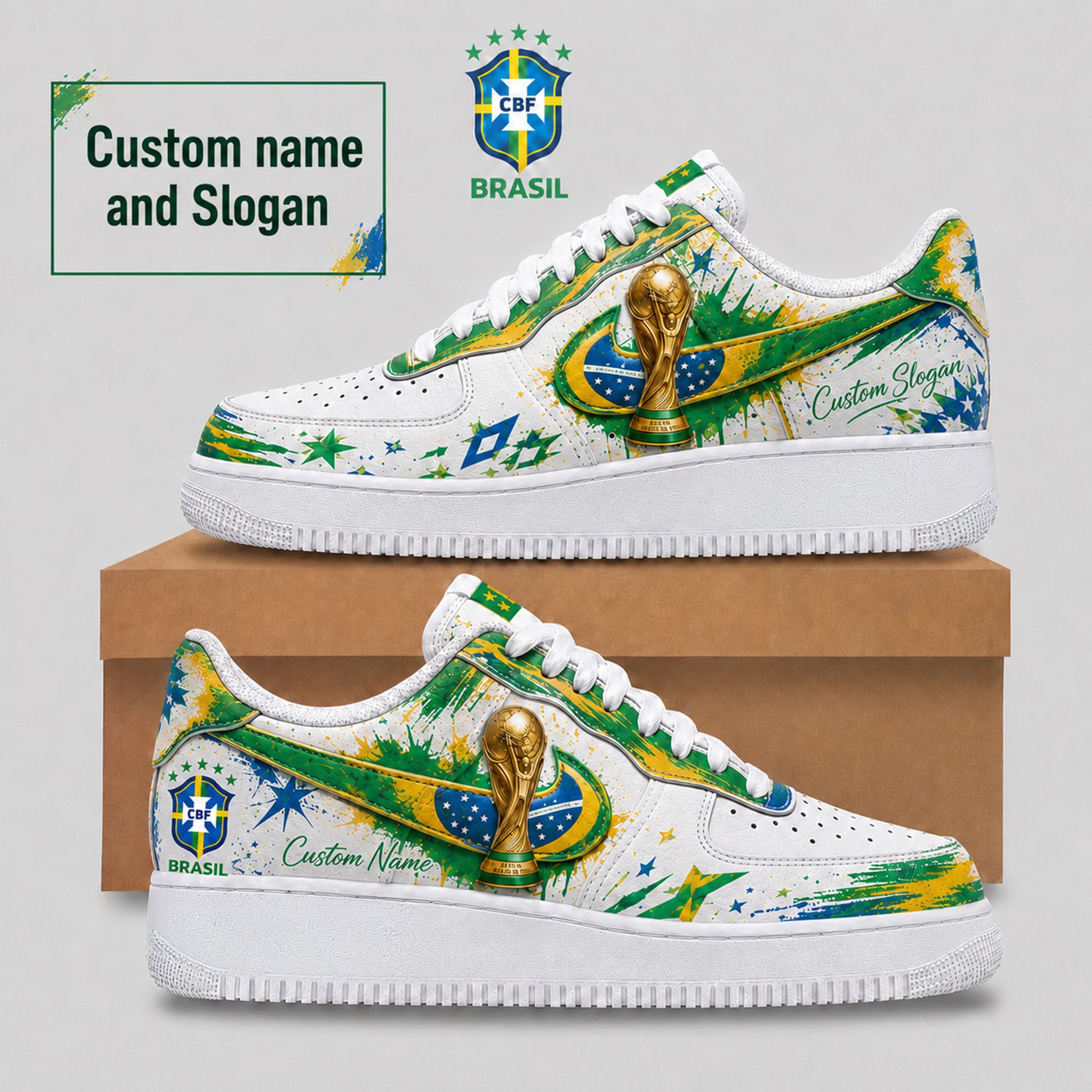 Brazil Air Low-Top Sneakers 2026