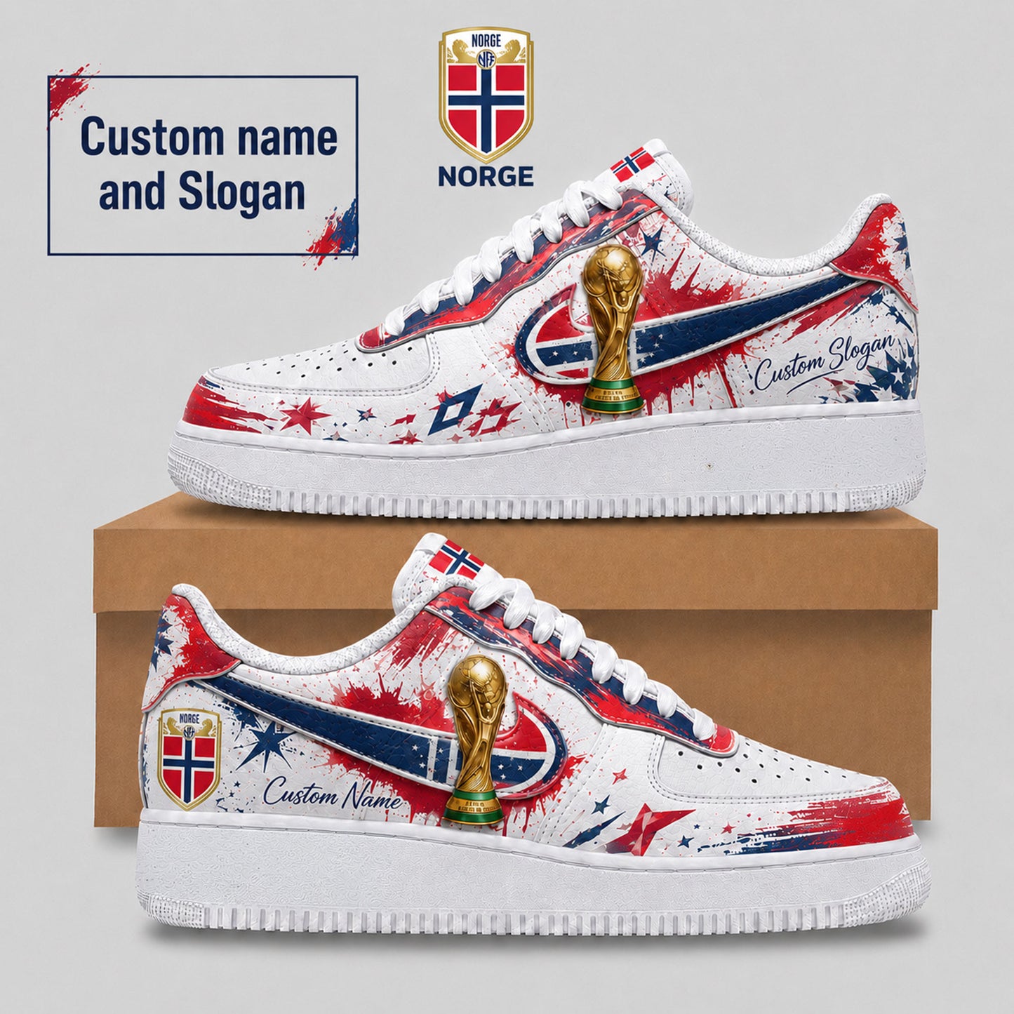 Norway Air Low-Top Sneakers 2026