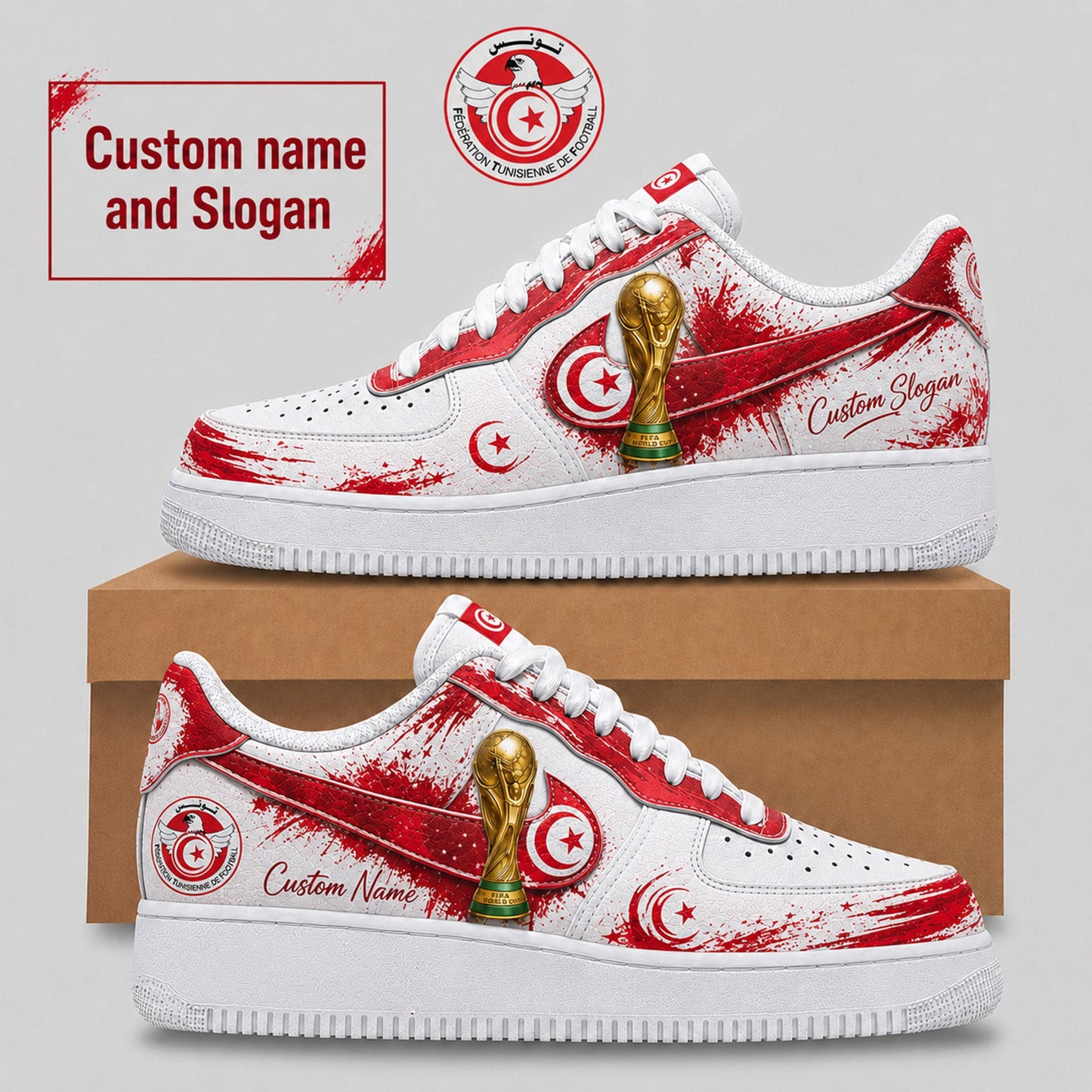 Tunisia Air Low-Top Sneakers 2026