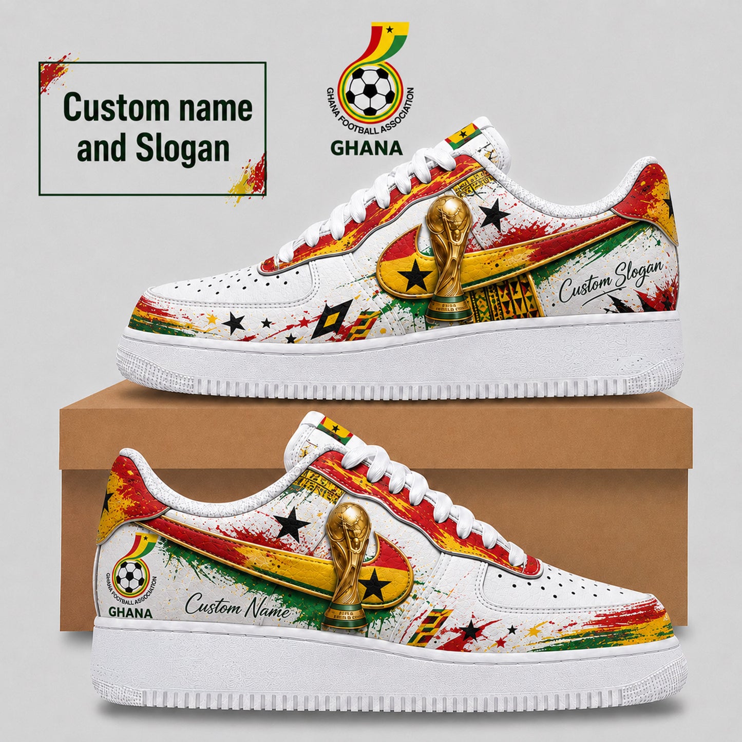 Ghana Air Low-Top Sneakers 2026