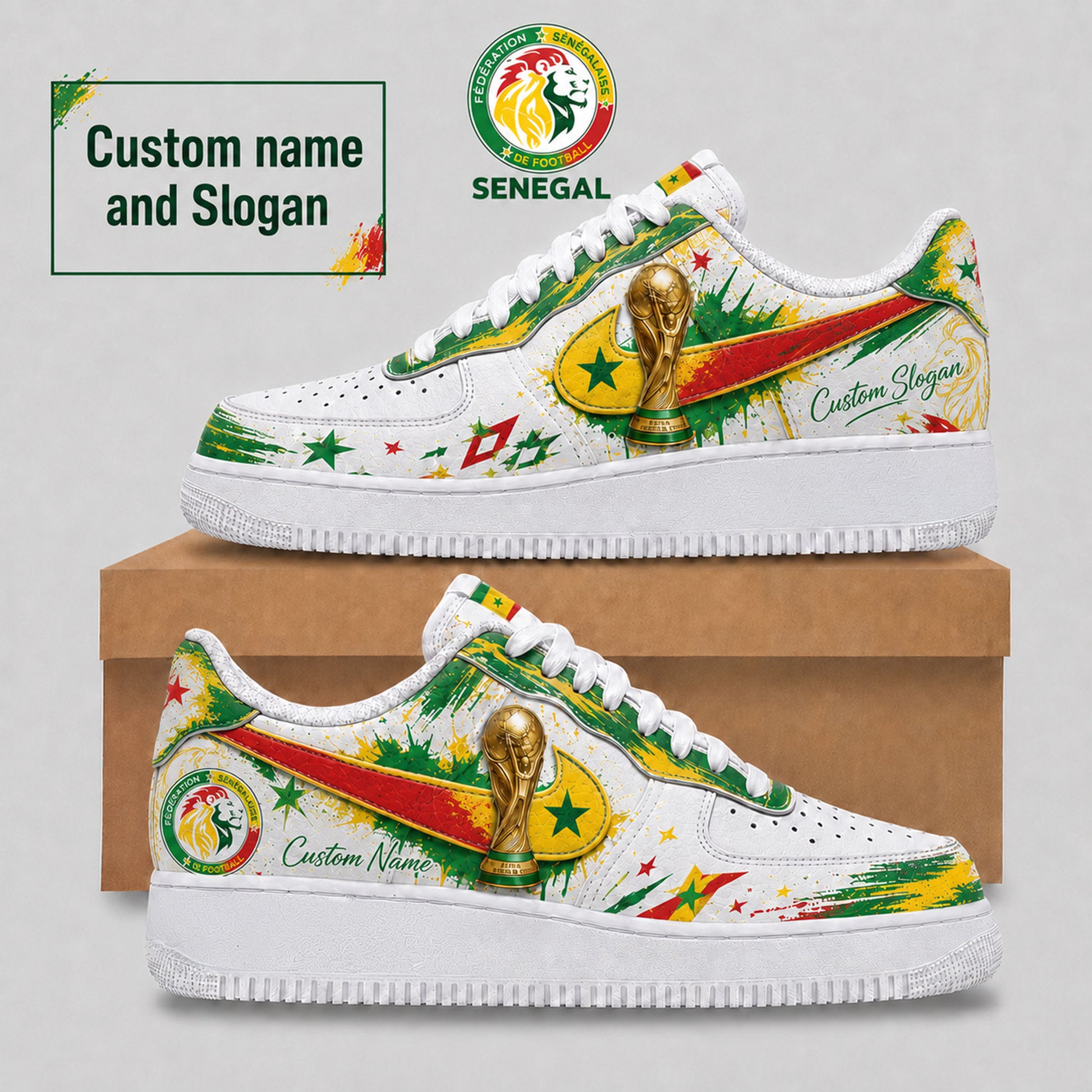 Senegal Air Low-Top Sneakers 2026