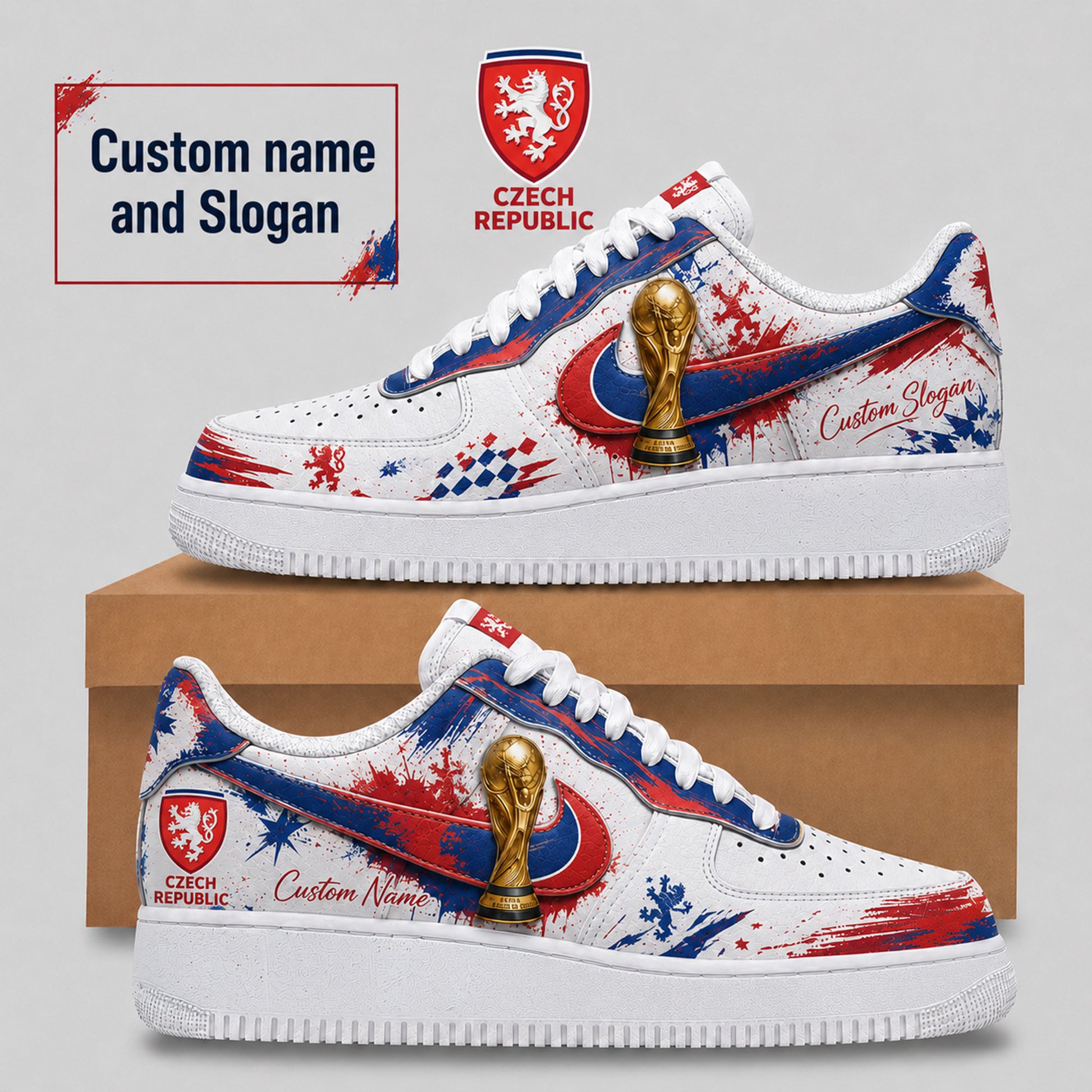 Czech Republic Air Low-Top Sneakers 2026
