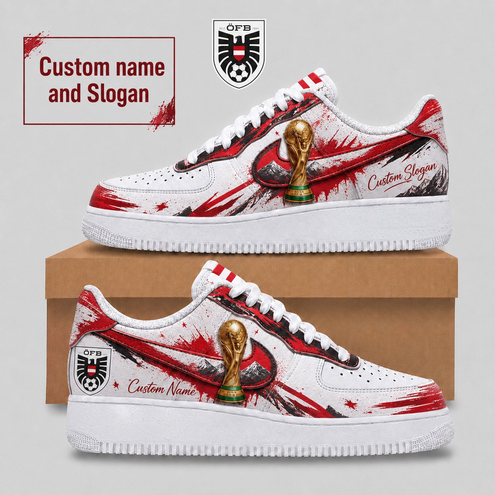 Austria Air Low-Top Sneakers 2026