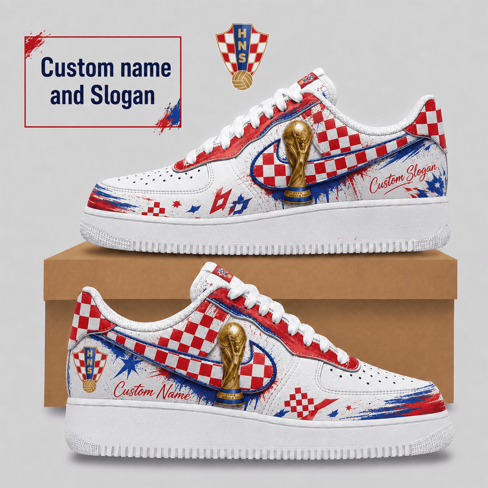 Croatia Air Low-Top Sneakers 2026