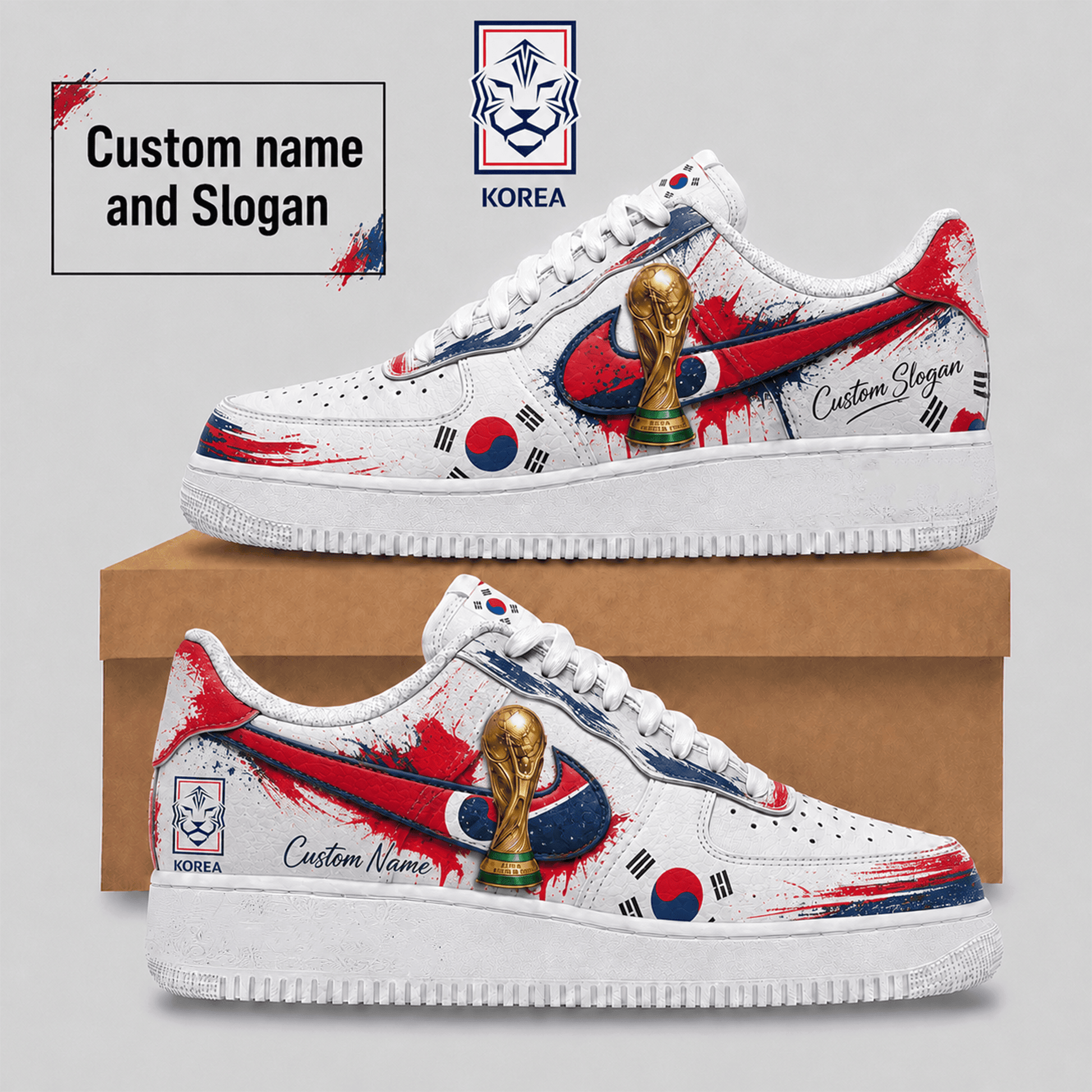 South Korea Air Low-Top Sneakers 2026