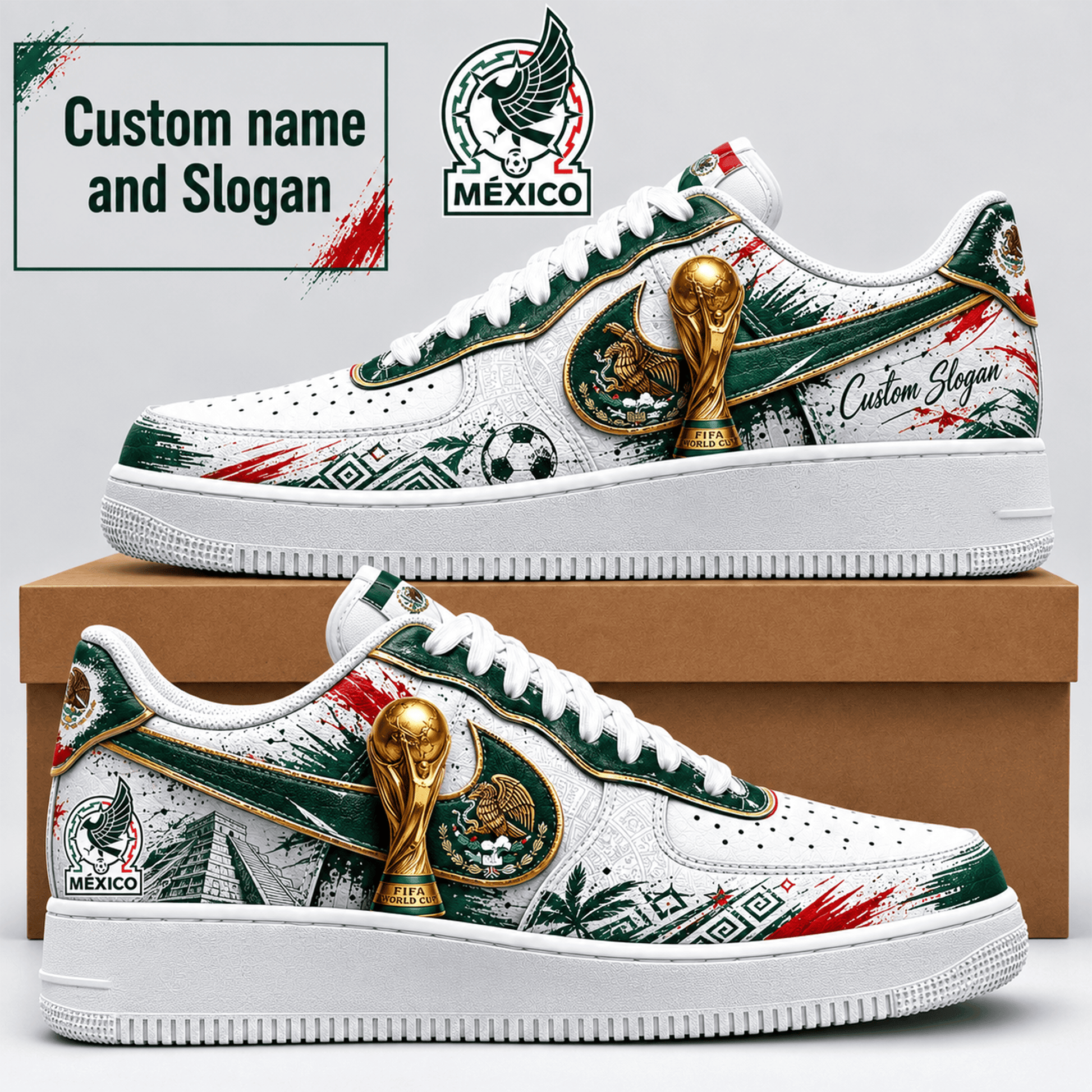 Mexico Air Low-Top Sneakers 2026