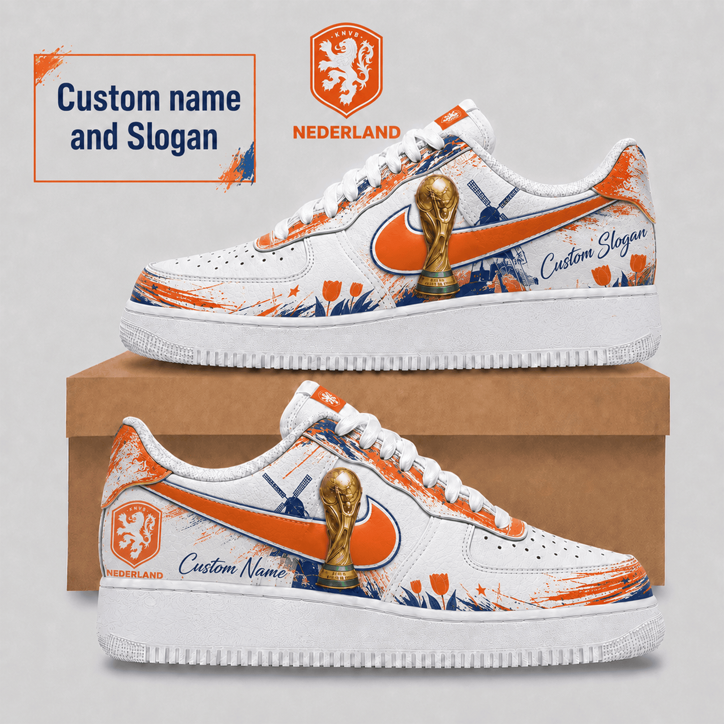 Netherlands Air Low-Top Sneakers 2026