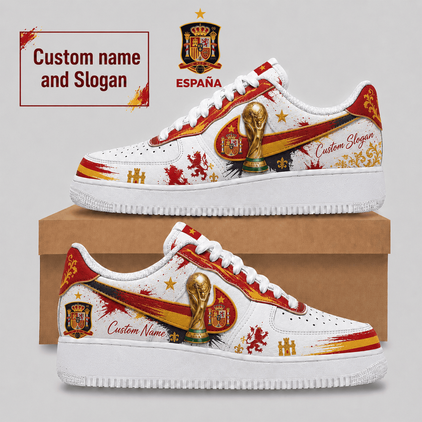 Spain Air Low-Top Sneakers 2026