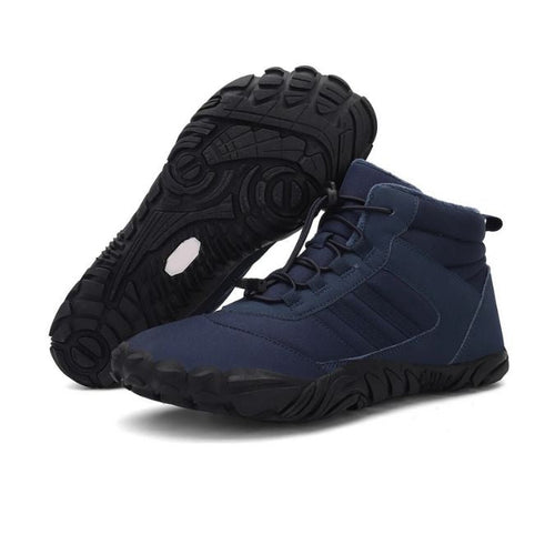 Kasdava Master Non-Slip &amp; waterproof winter barefoot Orthotic Shoes - Dark Blue