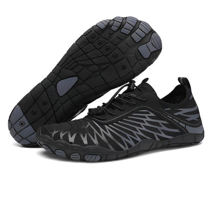 Lorax Pro Healthy &amp; Non-Slip barefoot Orthotic Shoes - Black