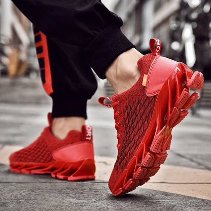 Men Orthopedic Shoes Athletic Sneakers - Red