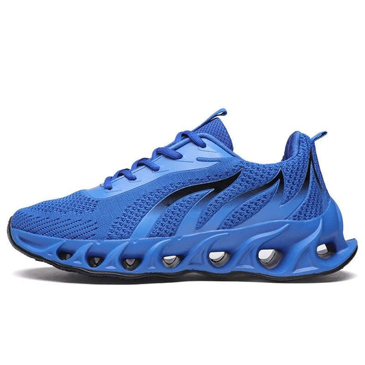 Men Orthopedic Shoes Walking Running Shoes - Blue
