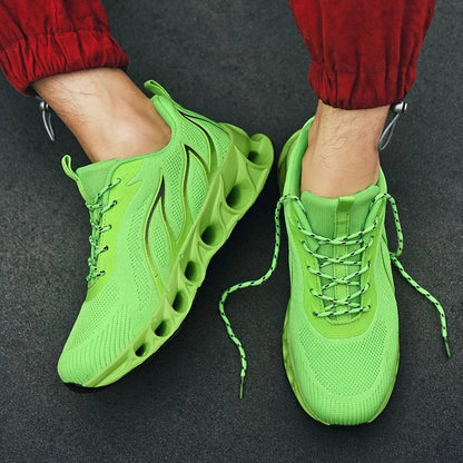 Men Orthopedic Shoes Walking Running Shoes - Green