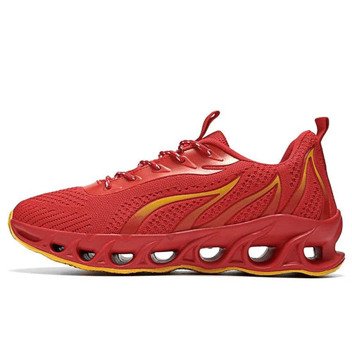 Men Orthopedic Shoes Walking Running Shoes - Red