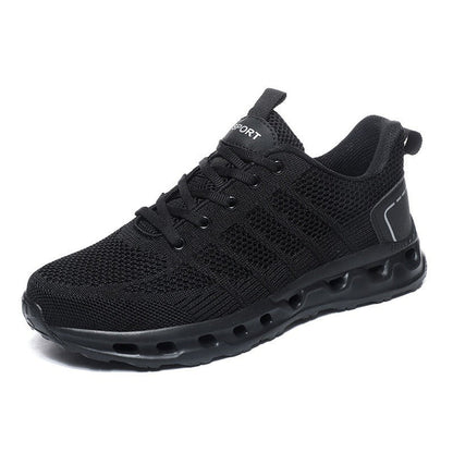 Men's Orthopedic Shoes Walking Athletic Sneakers - Black