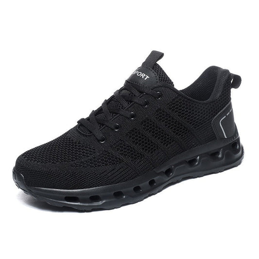 Men's Orthopedic Shoes Walking Athletic Sneakers - Black
