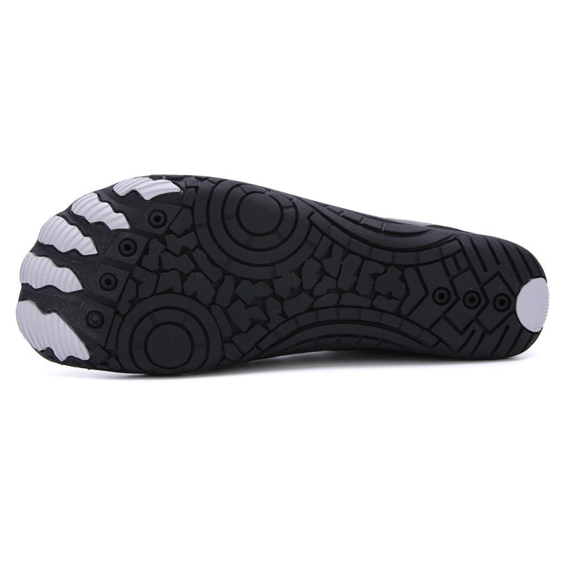 Midnight Black Trail V-Runner Pro - Universal Non-Slip Barefoot Orthotic Shoes