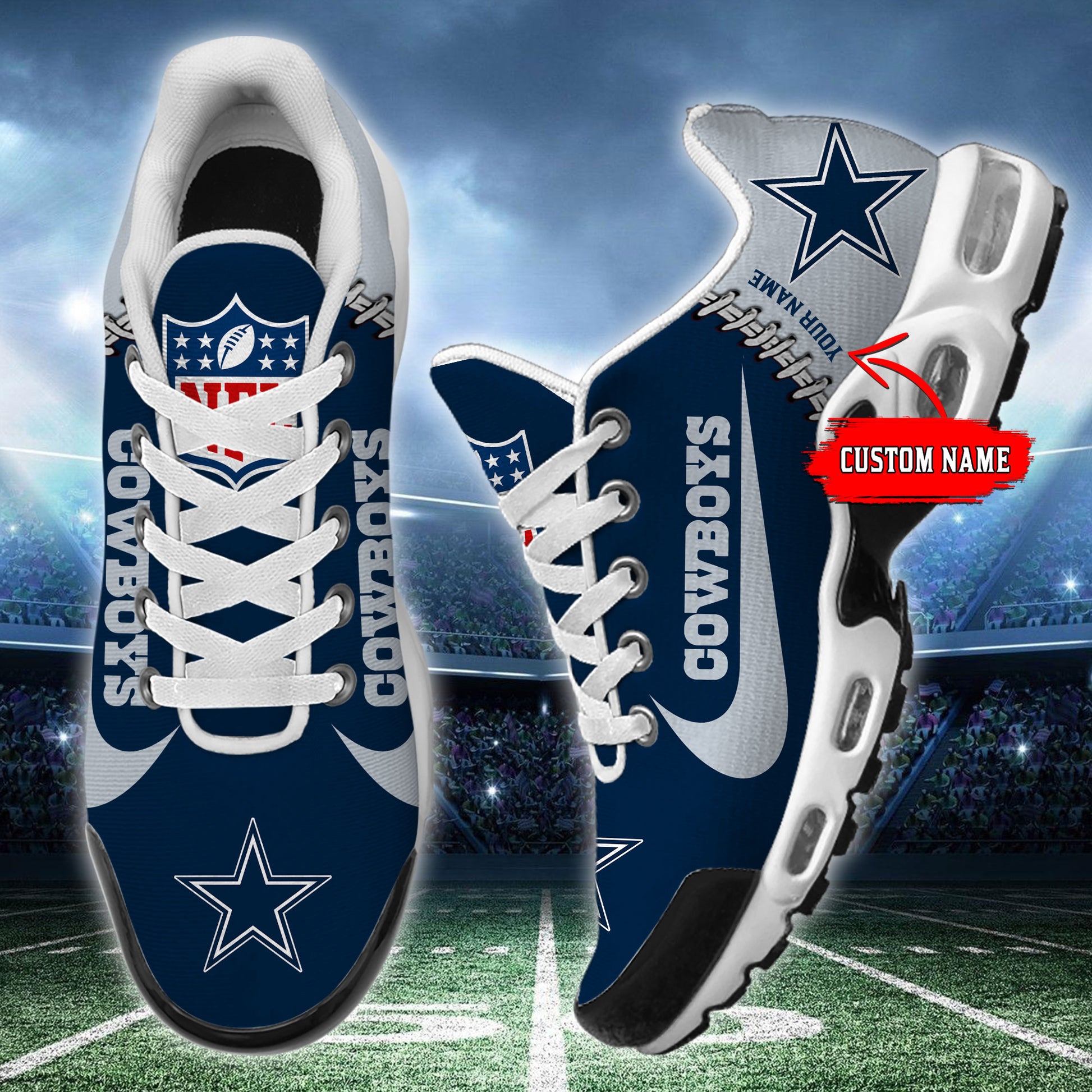 Footwearstorm Dallas Cowboys TN Shoes Sneakers For Men And Women 2