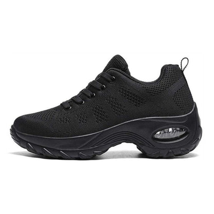 Performance Max Stretch Orthotic Shoes - All Black