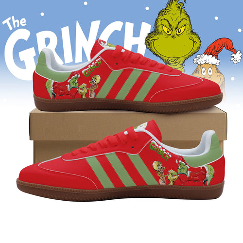 Footwearstorm The Grinch Adidas Samba Shoes For Men And Women 1