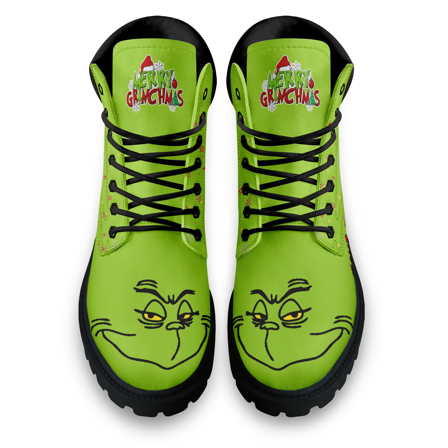 Footwearstorm The Grinch x Christmas Boots Shoes For Men And Women 2