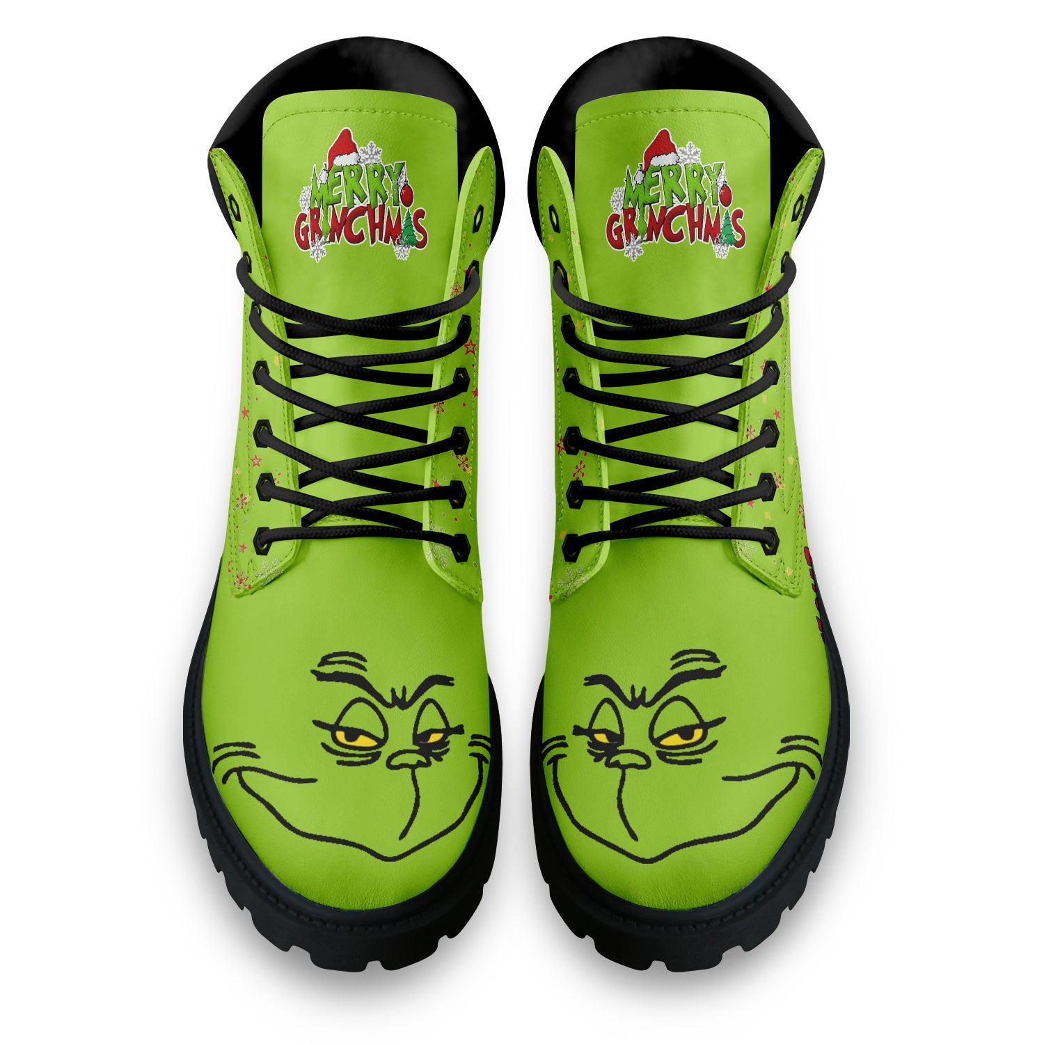 Footwearstorm The Grinch x Christmas Boots Shoes For Men And Women 2