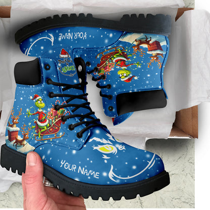 Footwearstorm The Grinch Boots Shoes For Men And Women 1