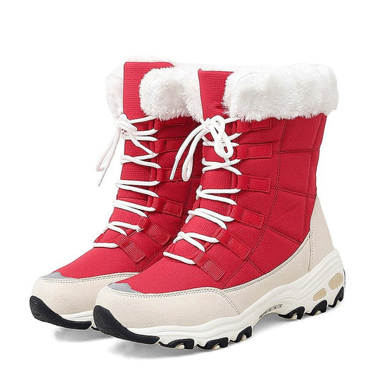 Stormshell Women's Orthotic Shoes Winter Boots - Red