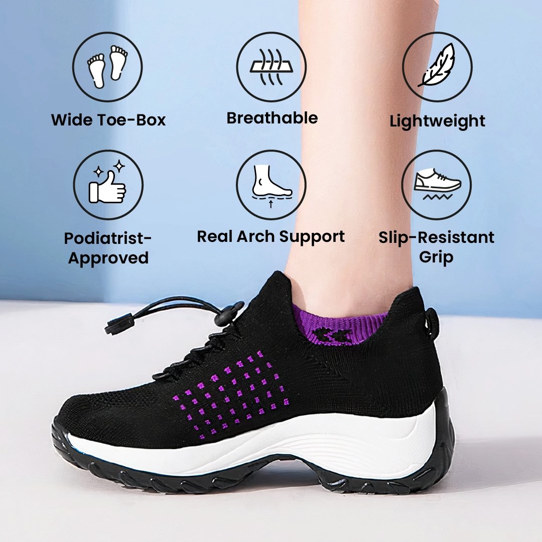 Stretch Cushion Orthotic Shoes - Foot Pain Relief