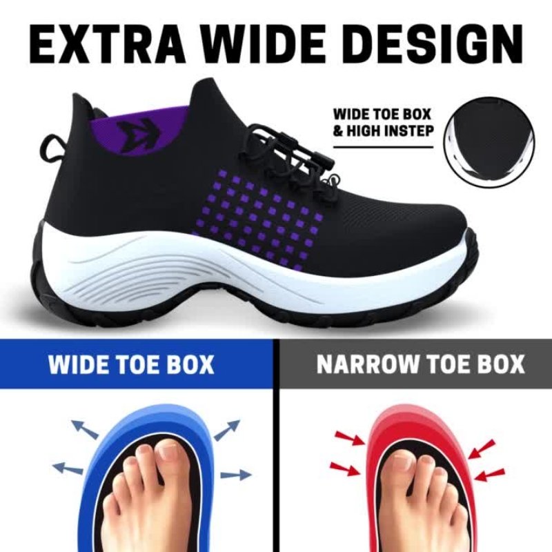 Stretch Cushion Orthotic Shoes - Foot Pain Relief