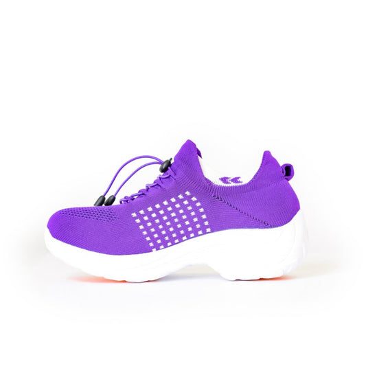 Stretch Cushion Orthotic Shoes - Fuchsia Purple