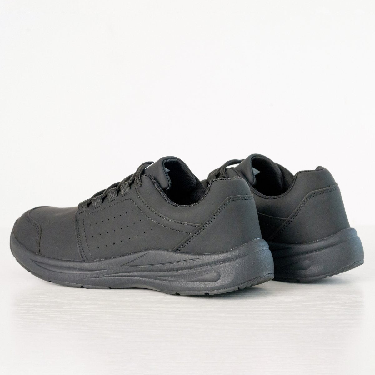 Stride Cushion Orthotic Shoes - Midnight Black