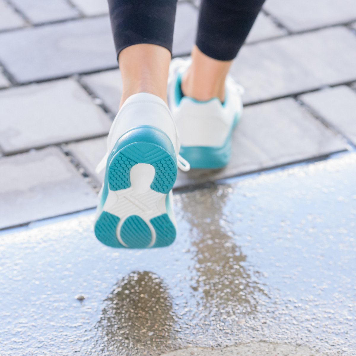 Stride Cushion Orthotic Shoes - Turquoise