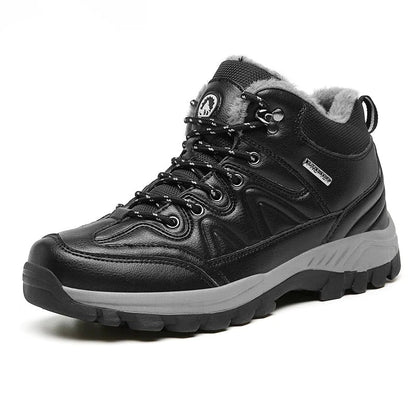 Yosemite Trail Men's Hiking Boots Orthotic Shoes - Black